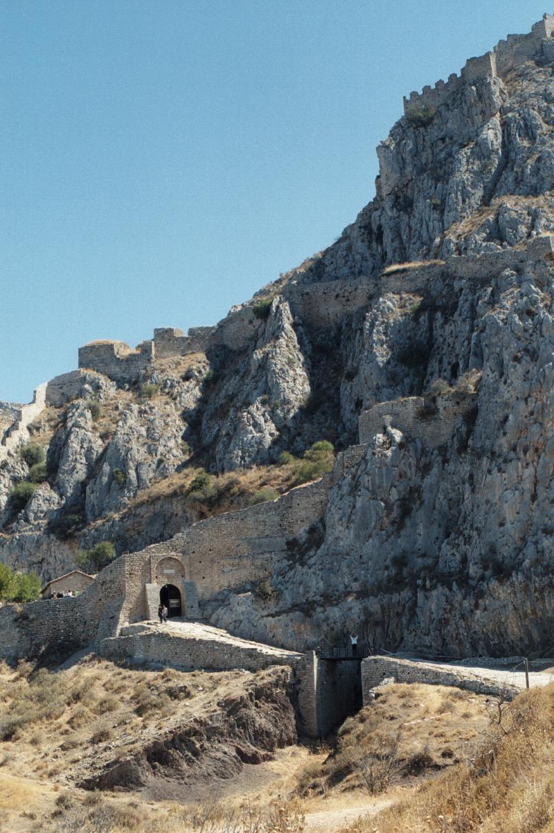 The first gate of Acrocorinth
